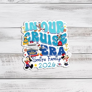 Personalized In Our Cruise Era Magnet Personalized 1st Cruise Magnet for Cruise Ship Magnet Cruise Door Magnet  wish magnet