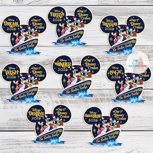Our 1st Cruise Ship Family Magnet Personalized 1st Cruise Magnet for Cruise Ship Magnet Cruise Door Magnet wish magnet image 10