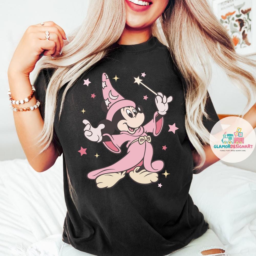 tシャツ 「Disney Collection」FANTASIA / MICKEY MOUSE / FOIL PRINT T-SHIRT / AVIR VTG 90's Disney Fantasia Mickey Mouse Men's Large All Over