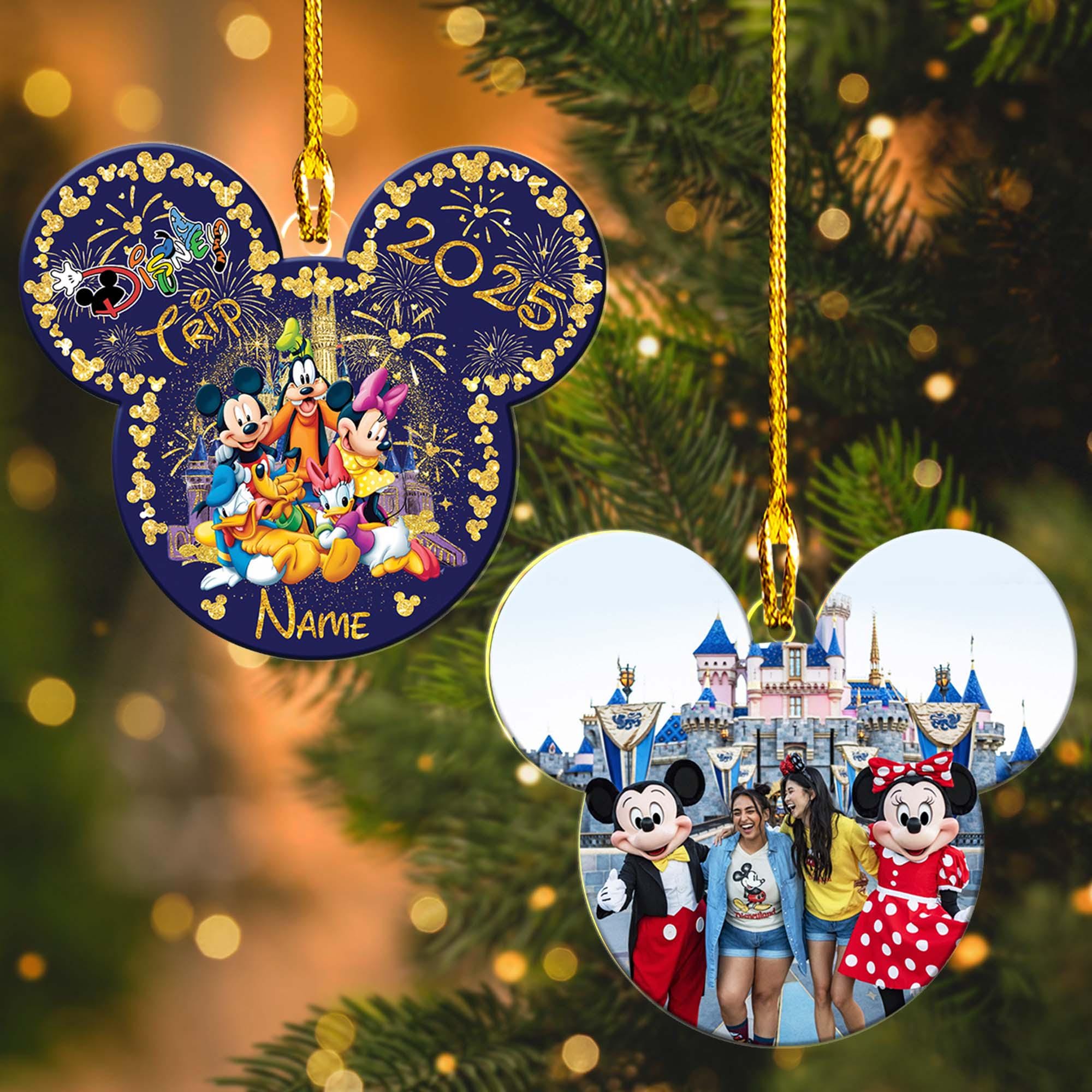 Christmas Ornament Disneyworld 2025 - Etsy