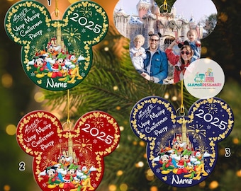 Personalized Mickey & Friends Disney Christmas Ornament, Disney