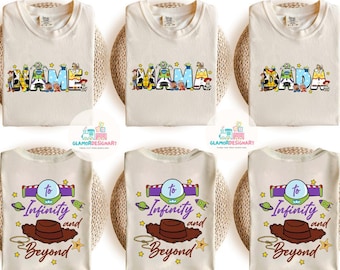 Toy story shirt, customize toy story shirt, toy story mom dad bro sister shirt, toy story family shirt, custom toystory group shirt