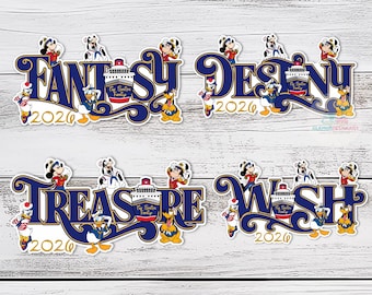 Personalized  Cruise Door Magnet  Cruise Plaque Personalised Magnet Ship Name Door Magnet  Cruise Magnet  Magic Wish