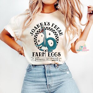 Disney Joanna Rescuers Down Under Shirt, Joanna's Fresh Farm Eggs Shirt, Magic Kingdom, Walt Disney World, Family Matching Shirts bild 4