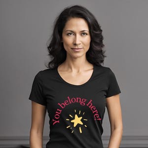 You Belong Here T-Shirt Design