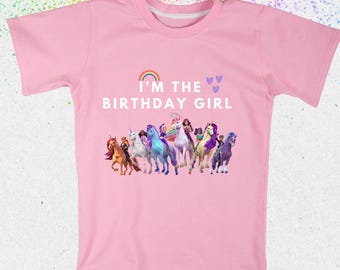 Unicorn Academy T-shirt Design | Digital Design | Birthday Girl Unicorn Academy T-shirt Design