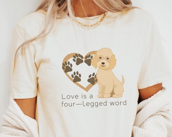 Goldendoodle T-Shirt: Dog Lover Tee, Soft-Style Comfort