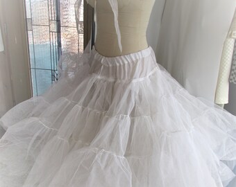 New barbie petticoats tea length or full length red