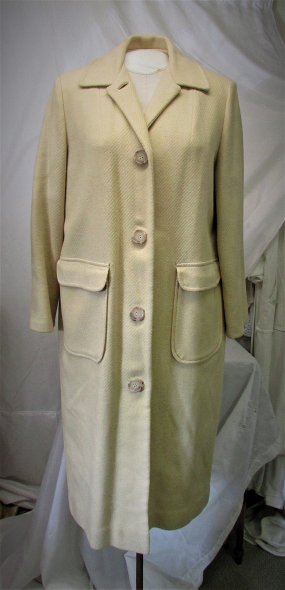 Vintage 1960's Coat Pendleton Lightweight Wool Coa