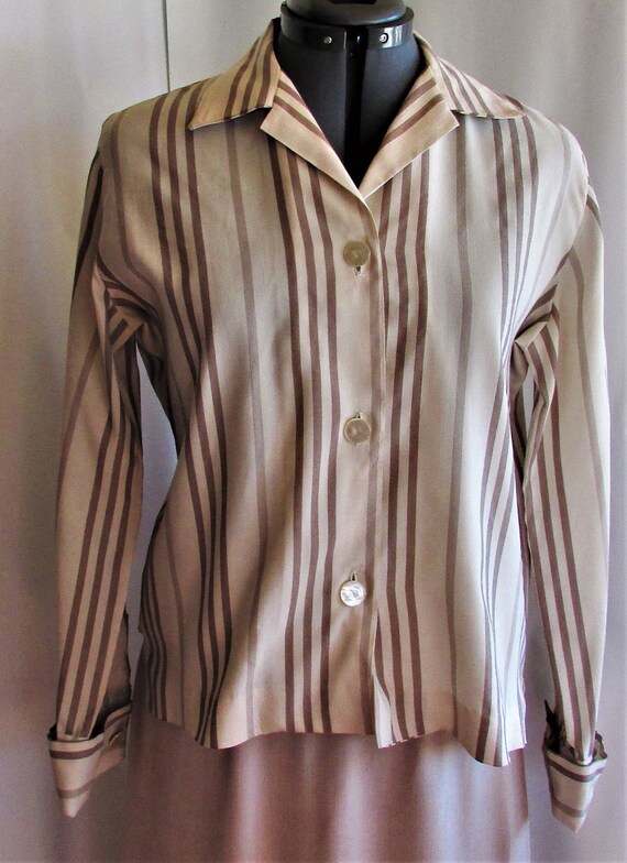Vintage 1960's Blouse Rhoda Lee "The Shirt with t… - image 1