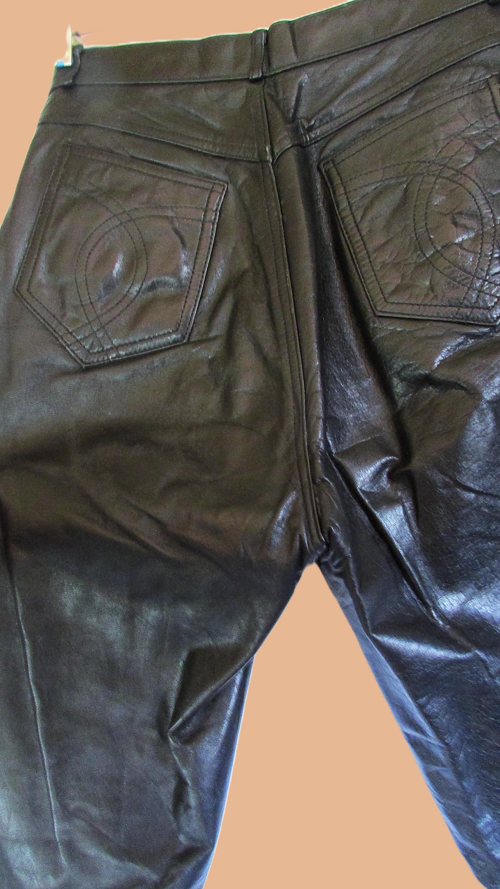 Wilson Leather Pants - Etsy