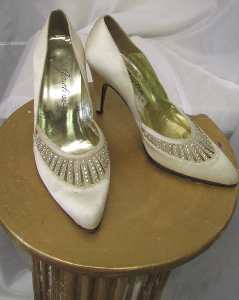 1950s wedding shoes