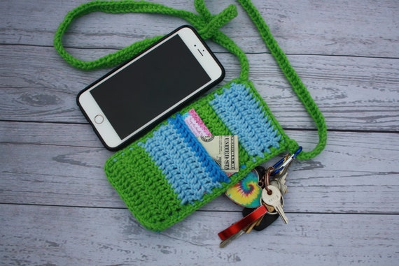 cell phone pouch crochet pattern