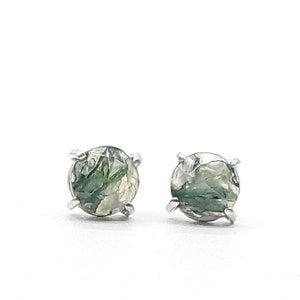Moss Agate Earrings