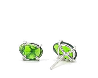 Chrome Diopside Earrings