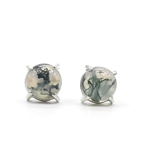 Moss Agate Earrings