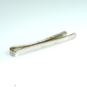 Cold Forged Sterling Silver Tie Bar