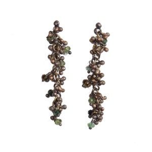 Earrings with Tourmaline