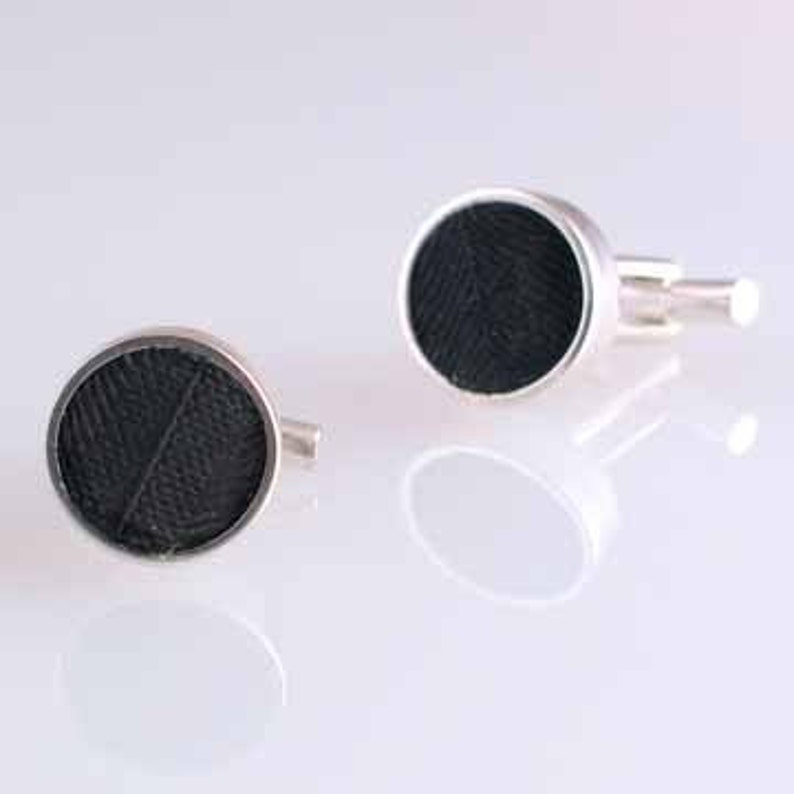 Bicycle Tire Cufflinks image 2