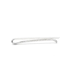 Cold Forged Sterling Silver Tie Bar 4mm Width
