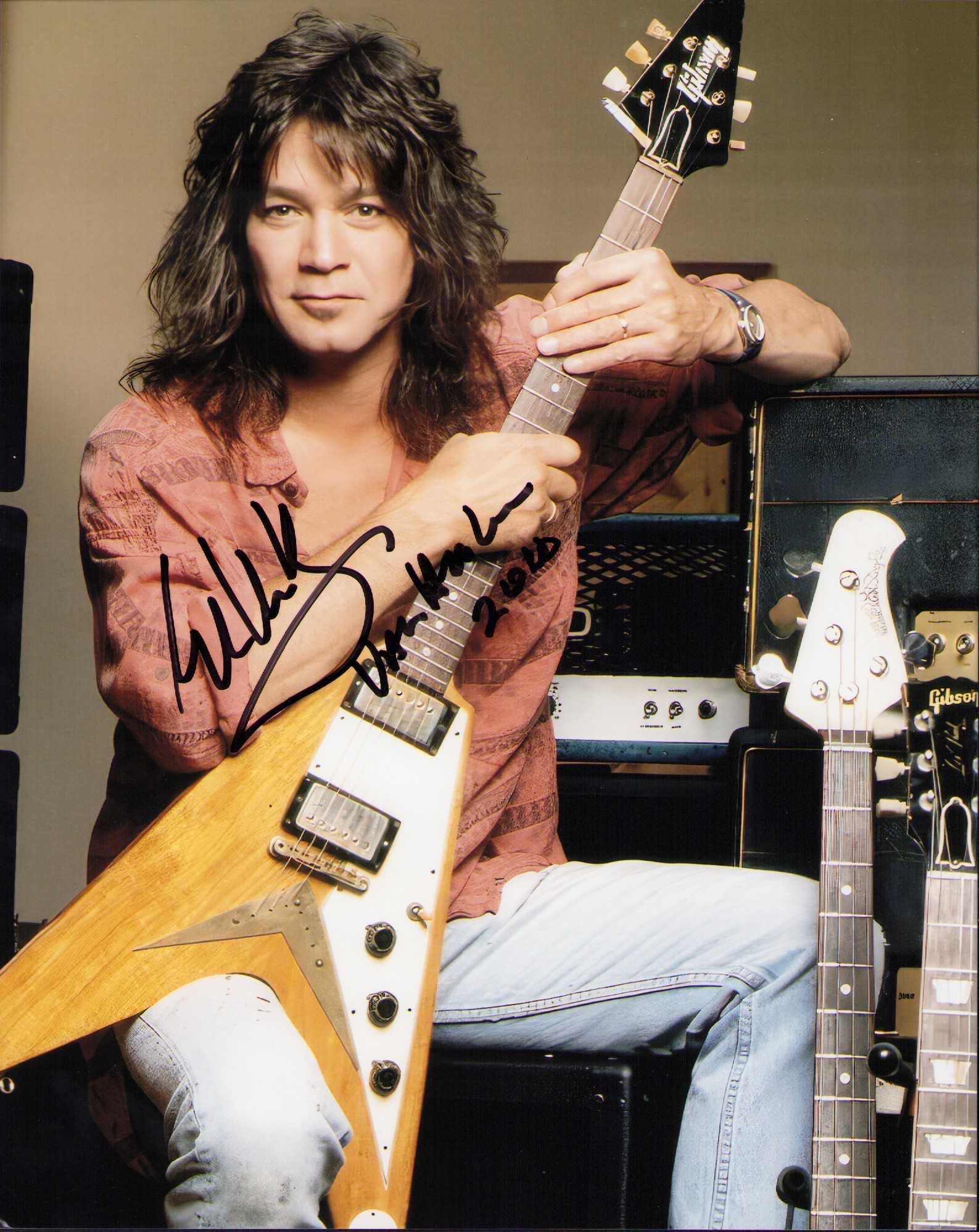 Eddie van halen autograph - Etsy 日本