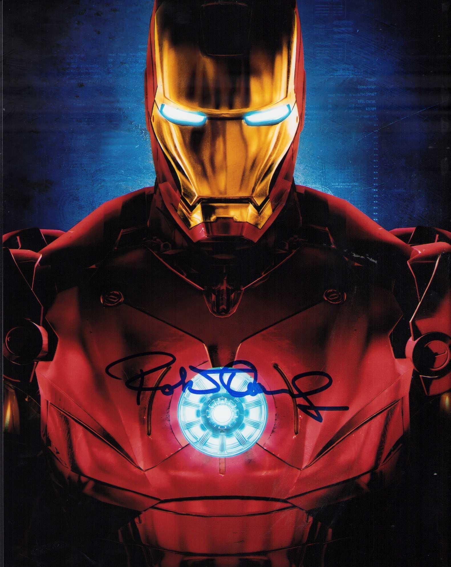 Robert Downey Jr. Signed 8x10 Photo Iron Man Marvel With COA - Etsy