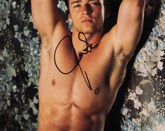 Justin Timberlake signed 8x10 photo Music rare with COA