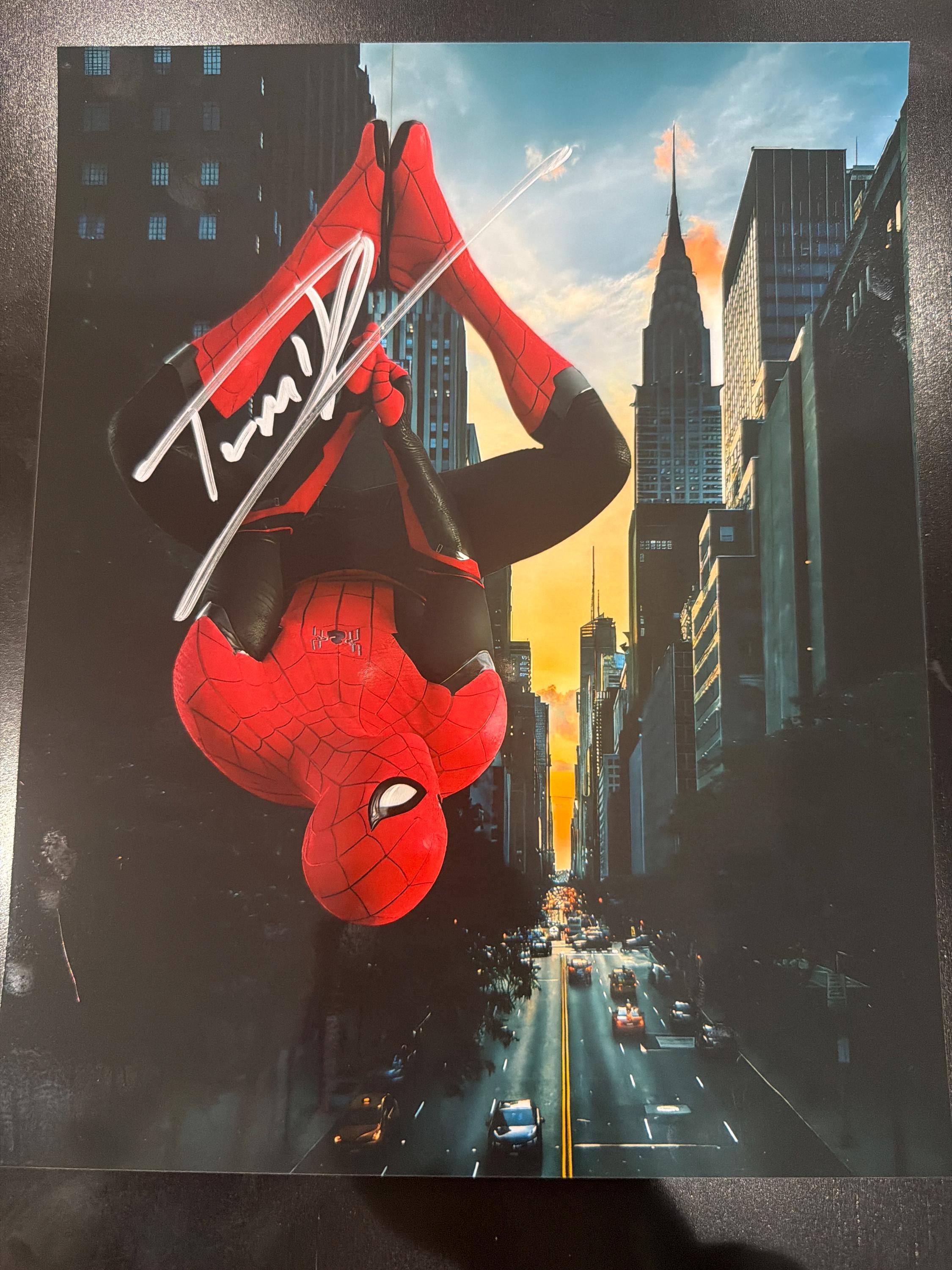 Signed Tom Holland - Etsy