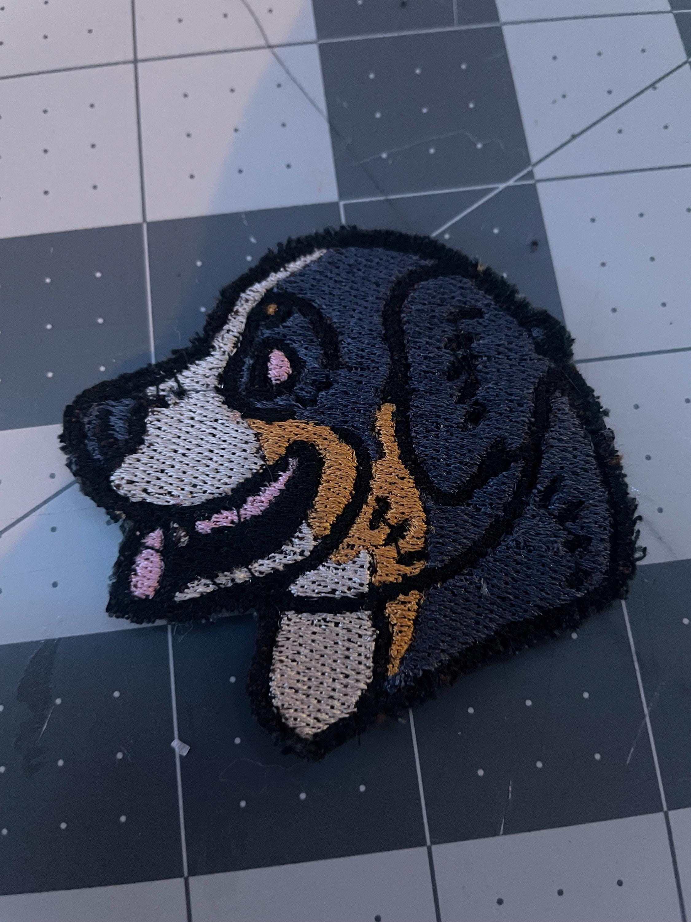 Bernese Mountain Dog Hook and Loop Patches