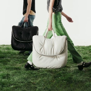 Multifunctional Foldable Chair - Fashion Bag Design, Perfect for Indoor and Outdoor Gift, Multiple Colors & Materials