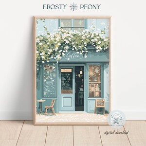 Charming Coffee Shop Art Print