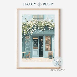 Charming Coffee Shop Art Print