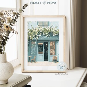 Charming Coffee Shop Art Print