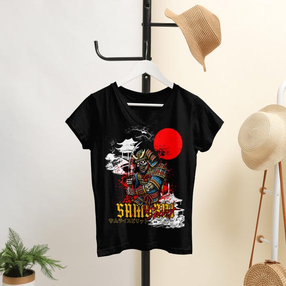 DTF Samurai Ready to Print PNG. HALFTONE - Etsy
