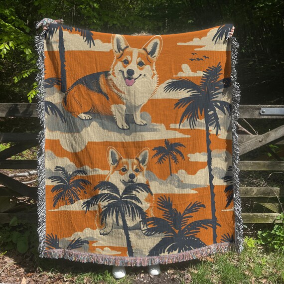 Corgi throw sale