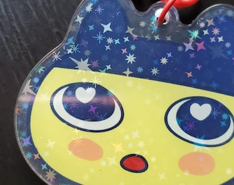 Tamagotchi Mametchi 90s y2k Keychain