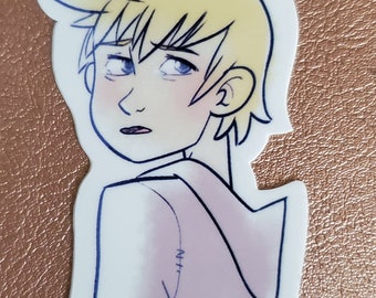 Pegatina de Roxas triste de KH2