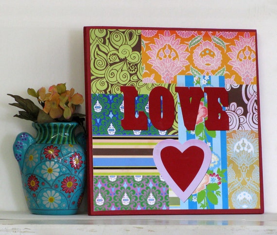 Items similar to Large Decorative Wall Art in Prints Charming Love on Etsy