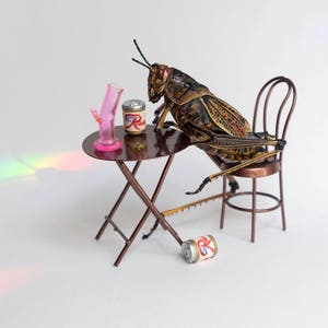 Livin la vida loca locust, grasshopper print