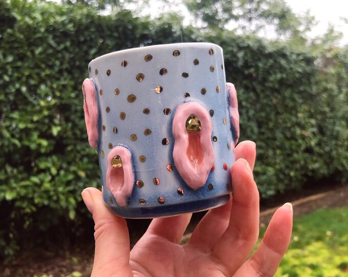 Vagina Cups Vulva Mug Pottery Ceramic Vagina Etsy