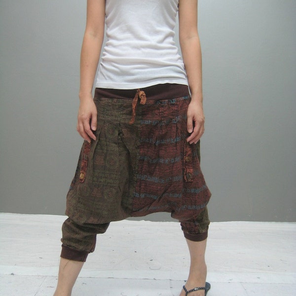 patchwork ninja pant