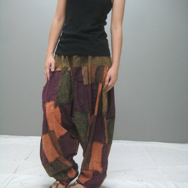 LIMITED EDITION Patchwork harem pant (LMHR 152.1)