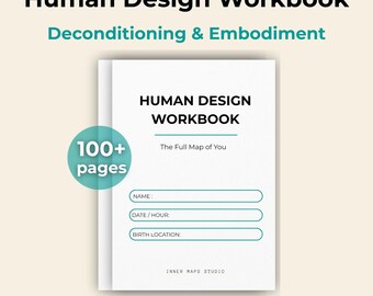 Manual de Diseño Humano para el Descondicionamiento y la Encarnación Deja de Vivir Mentalmente tu Diseño (PDF)