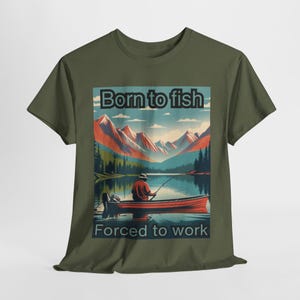 Born to fish forced to work