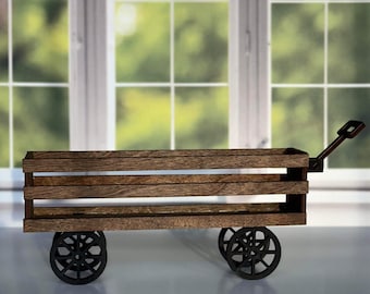 Sitter - Wagon, Base for Interchangeable Inserts, Seasonal decor, Mantel decor, gift for friend, gift for housewarming, home decor