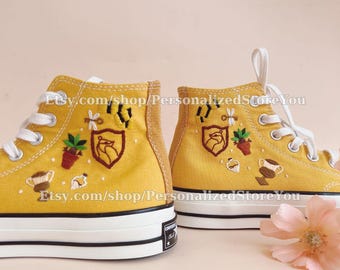 Custom Embroidered Converse Sneakers, Unique Christmas Gift