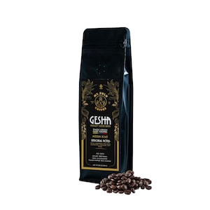 Gesha Specialty Coffee: Mt. Zulu Semi-Washed, Citrus & Chocolate (8 oz bag)