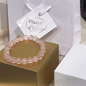 Pulsera de Cristal Piedra Natural Energía Curativa Mineral Bienestar Espiritual Vitalidad Estética Diseño Refinado Equilibrio Protección Pura