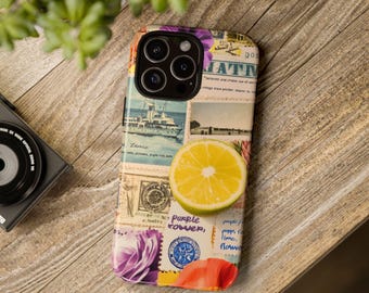 Coquette iPhone-collagehoesjes, kunstthema, leuke esthetische en preppy hoesjes voor iPhone Pro Max 15, 14, 13, 12, 11, Mini, XR, kerstcadeau