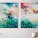 Set of 2 Extra Large Prints, Abstract Landscape Giclee Fine Art Print ...